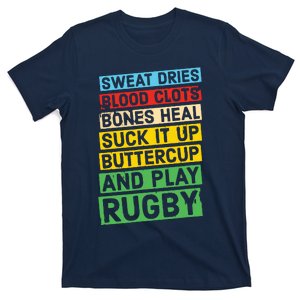 Funny Rugby Quote Play Rugby T-Shirt