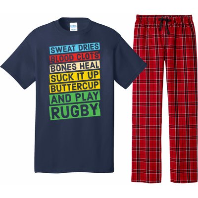 Funny Rugby Quote Play Rugby Pajama Set