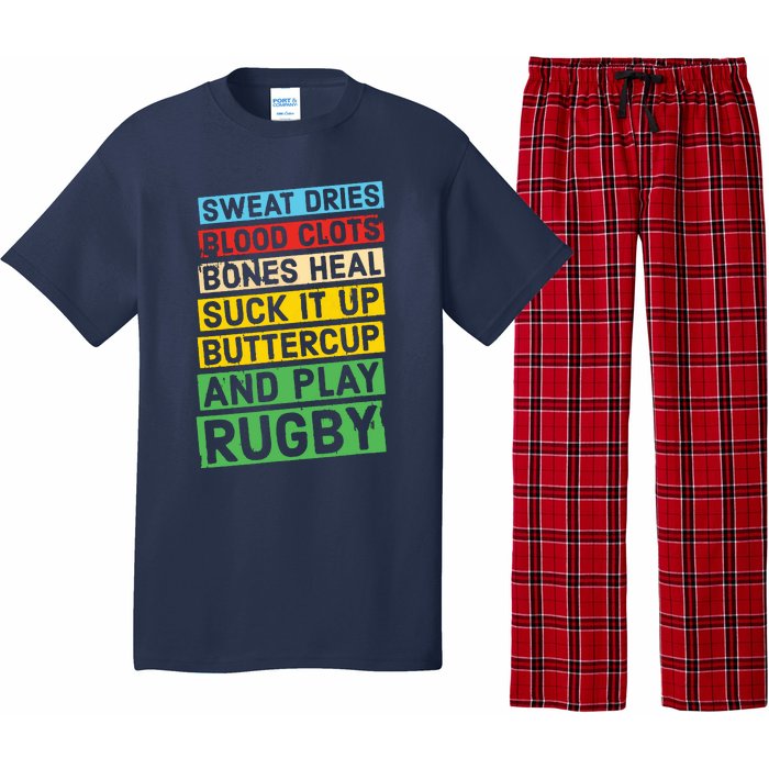 Funny Rugby Quote Play Rugby Pajama Set