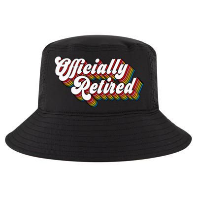 Funny Retro Retired Retirement Gift Cool Comfort Performance Bucket Hat