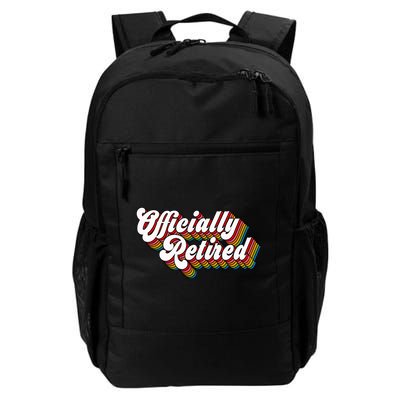 Funny Retro Retired Retirement Gift Daily Commute Backpack
