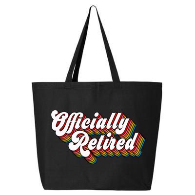 Funny Retro Retired Retirement Gift 25L Jumbo Tote