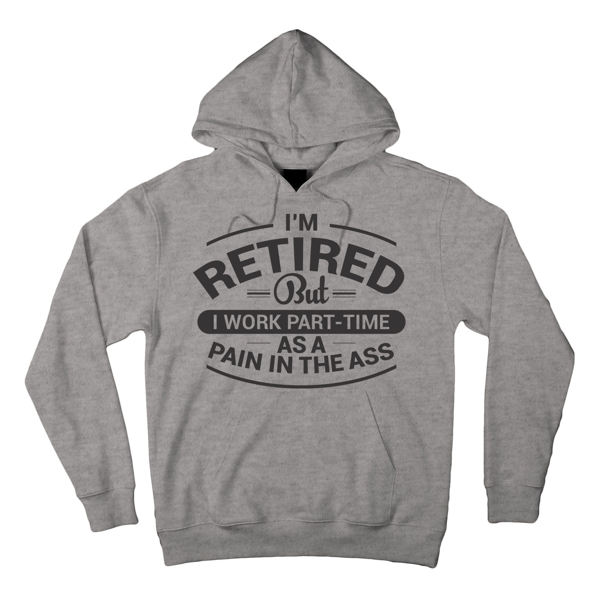 Funny Retired Retirement Gift Tall Hoodie