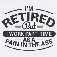 Funny Retired Retirement Gift Adult Drive Performance Visor