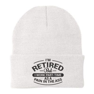 Funny Retired Retirement Gift Beanie