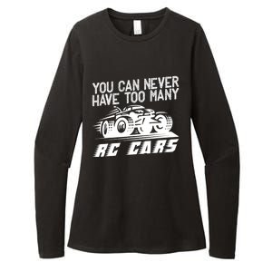 Funny Rc Racing Art You Can Never Have Too Many Rc Cars Womens CVC Long Sleeve Shirt