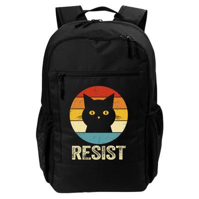 Funny Resist Retro Cat Resist Backpack