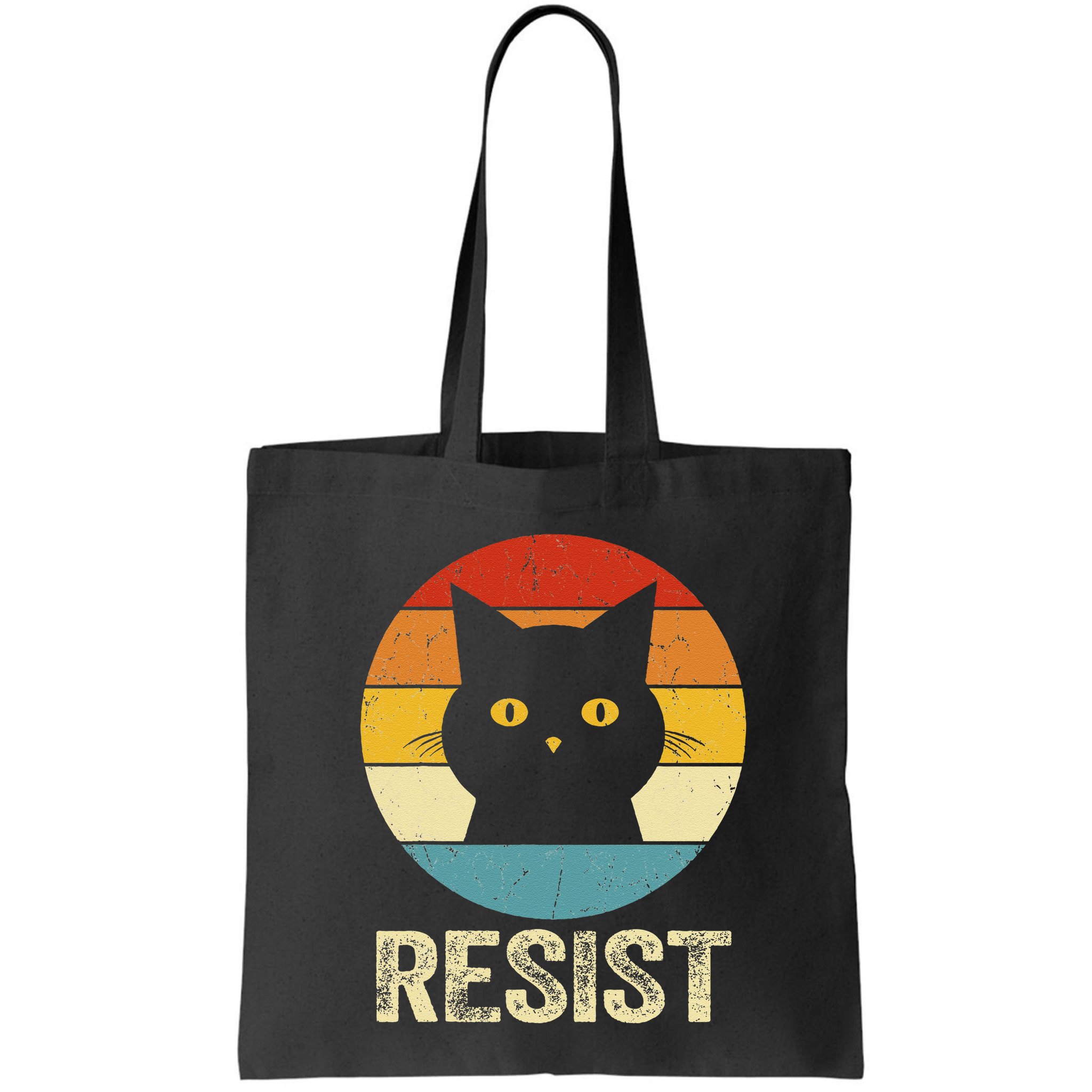 Funny Resist Retro Cat Resist Bag