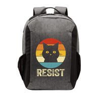 Funny Resist Retro Cat Resist Vector Backpack