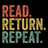 Funny Reading Read Return Repeat Funny Librarian Library 16 in Basic Backpack