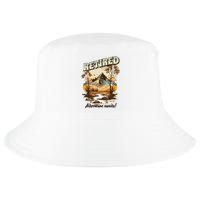 Funny Retired Retirement Gift Adventure Awaits Cool Comfort Performance Bucket Hat