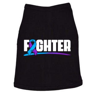 Fighter Ribbon Rheumatoid Arthritis Awareness Doggie Tank