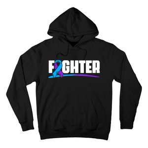 Fighter Ribbon Rheumatoid Arthritis Awareness Hoodie