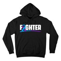 Fighter Ribbon Rheumatoid Arthritis Awareness Hoodie