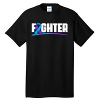 Fighter Ribbon Rheumatoid Arthritis Awareness Tall T-Shirt