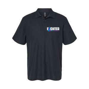 Fighter Ribbon Rheumatoid Arthritis Awareness Softstyle Adult Sport Polo