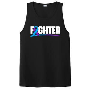 Fighter Ribbon Rheumatoid Arthritis Awareness PosiCharge Competitor Tank