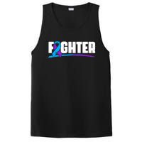 Fighter Ribbon Rheumatoid Arthritis Awareness PosiCharge Competitor Tank