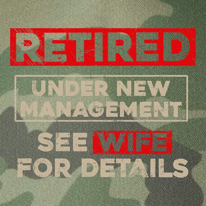 Funny Retirement Retired Under New Management Legacy Tie Dye Trucker Hat
