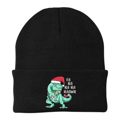 Fa Ra Ra Ra Raawr Christmas T Rex Dinosaur Beanie