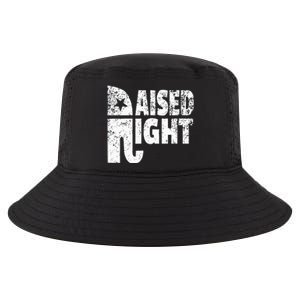 Funny Raised Right Elephant Vote Republican Party Red State Cool Comfort Performance Bucket Hat