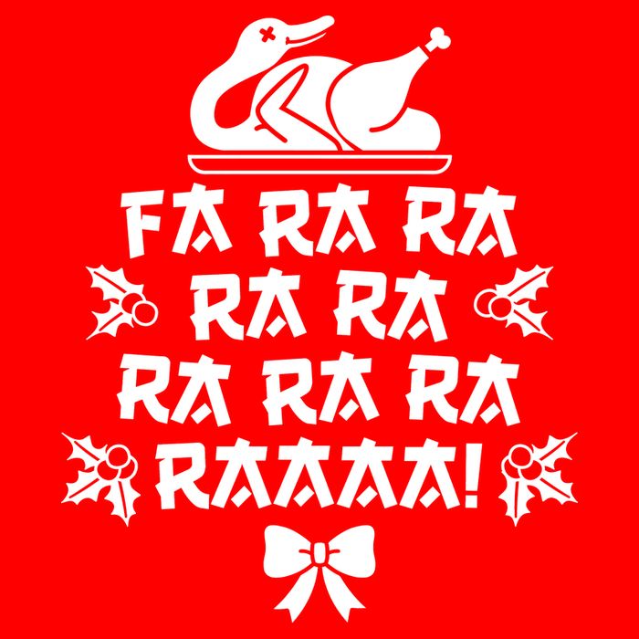 Fa Ra Ra Christmas Duck 16 in Basic Backpack