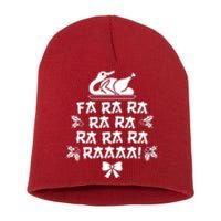 Fa Ra Ra Christmas Duck Short Acrylic Beanie