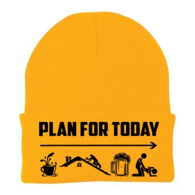 Funny Roofing Roofer Plan For Today Coffee Roofing Beer Knit Cap Winter Beanie