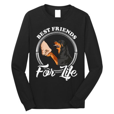 Funny Rottweiler Rottweiler Lover Long Sleeve Shirt