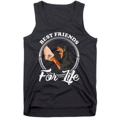 Funny Rottweiler Rottweiler Lover Tank Top