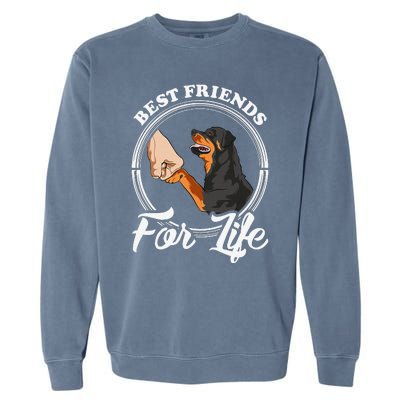 Funny Rottweiler Rottweiler Lover Garment-Dyed Sweatshirt