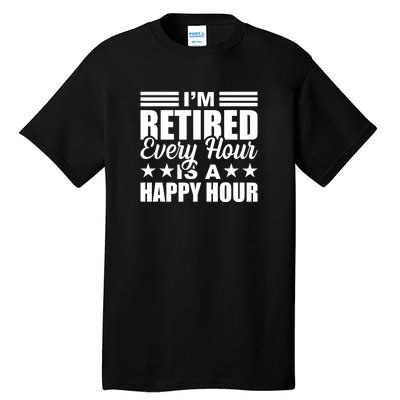 Funny Retired Retirement Tall T-Shirt