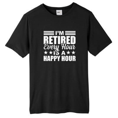 Funny Retired Retirement Tall Fusion ChromaSoft Performance T-Shirt