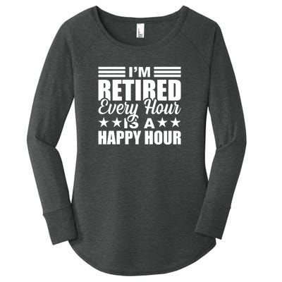 Funny Retired Retirement Women's Perfect Tri Tunic Long Sleeve Shirt