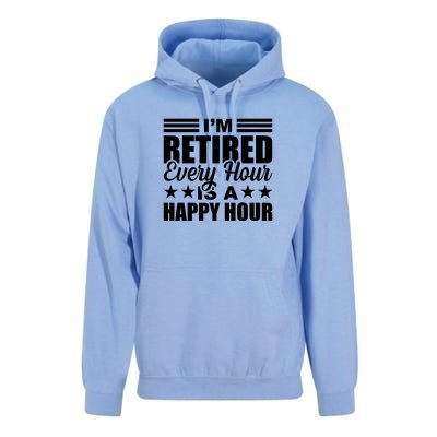 Funny Retired Retirement Unisex Surf Hoodie