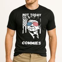 Funny Ronald Reagan Not Today Commie Political Humor Cooling Performance Crew T-Shirt