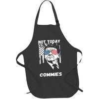 Funny Ronald Reagan Not Today Commie Political Humor Apron