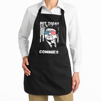 Funny Ronald Reagan Not Today Commie Political Humor Apron