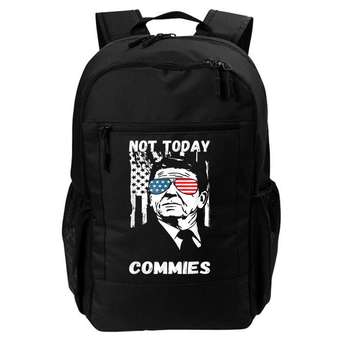 Funny Ronald Reagan Not Today Commie Political Humor Backpack