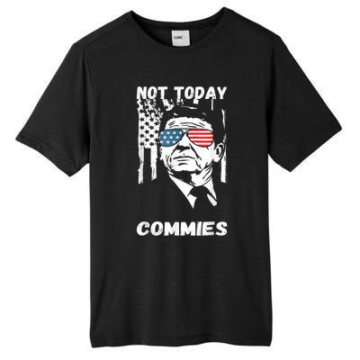 Funny Ronald Reagan Not Today Commie Political Humor Tall Fusion ChromaSoft Performance T-Shirt