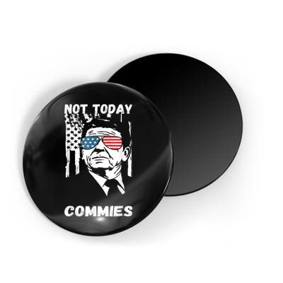 Funny Ronald Reagan Not Today Commie Political Humor Magnet
