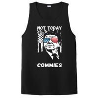 Funny Ronald Reagan Not Today Commie Political Humor PosiCharge Competitor Tank