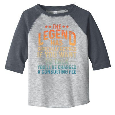 Funny Retired Retirement Toddler Fine Jersey T-Shirt