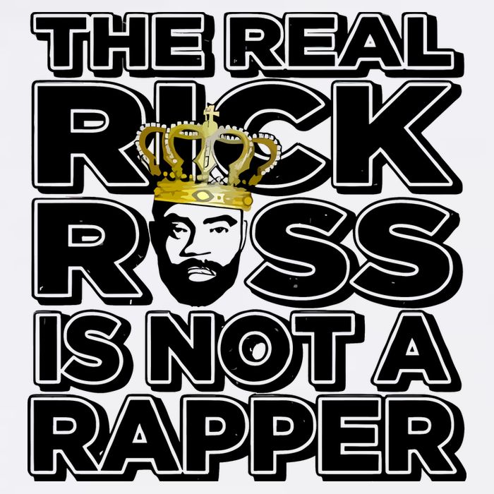 Freeway Rick Ross The Real Rick Ross Is Not A Rapper Flat Bill Trucker Hat