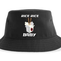 Funny Rice Rice Baby Gift Funny Cool Chinese Asian Food Gift Sustainable Bucket Hat