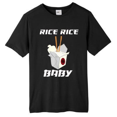 Funny Rice Rice Baby Gift Funny Cool Chinese Asian Food Gift Tall Fusion ChromaSoft Performance T-Shirt