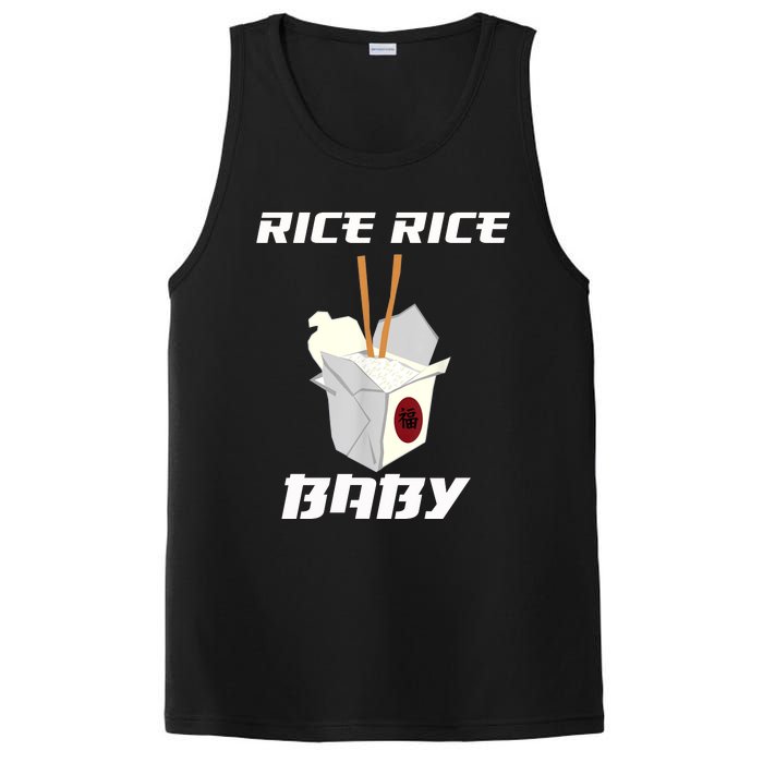 Funny Rice Rice Baby Gift Funny Cool Chinese Asian Food Gift PosiCharge Competitor Tank