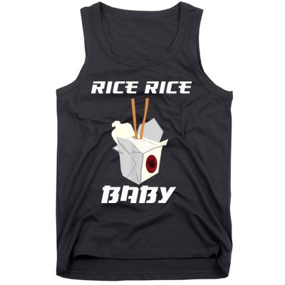 Funny Rice Rice Baby Gift Funny Cool Chinese Asian Food Gift Tank Top