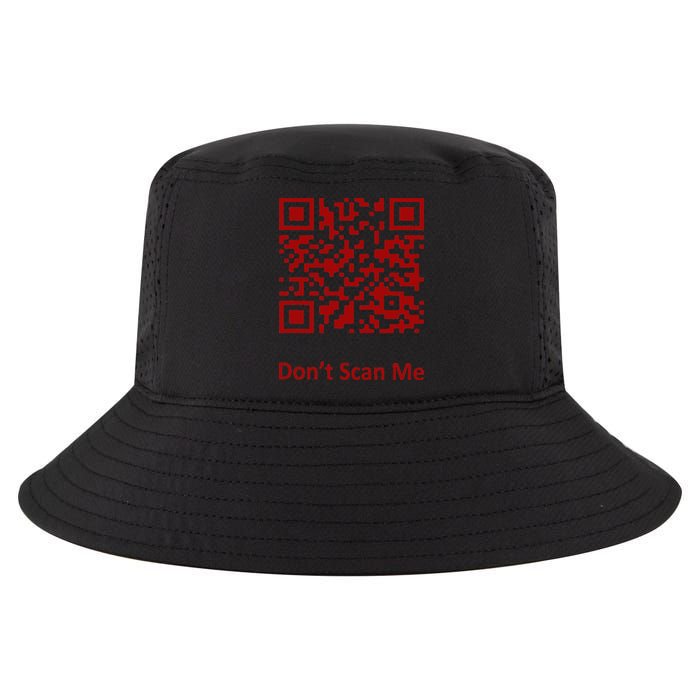 Funny Rick Roll Meme QR Code Scan for Laughs and Fun Cool Comfort Performance Bucket Hat