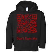 Funny Rick Roll Meme QR Code Scan for Laughs and Fun Toddler Hoodie